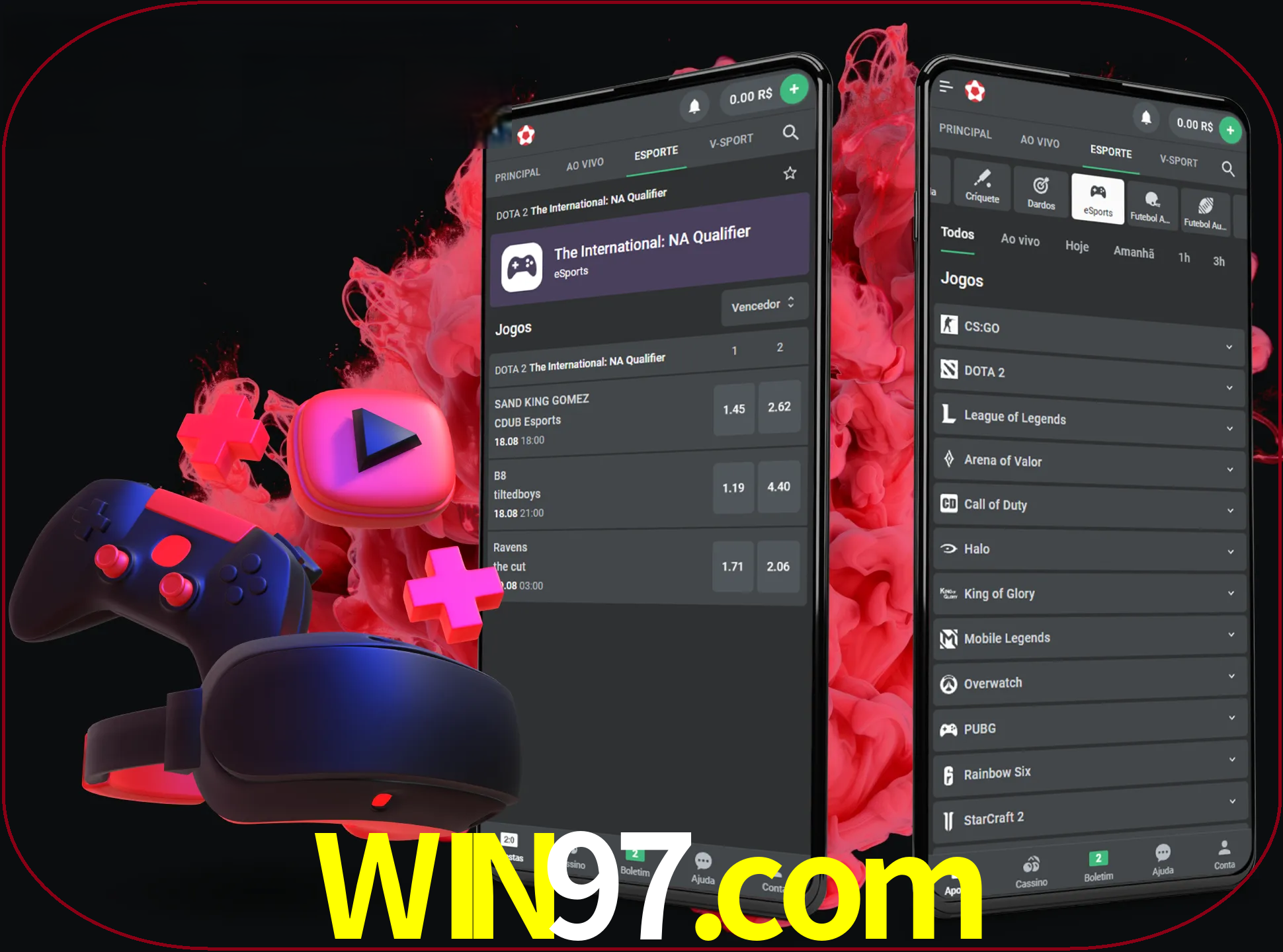Para ter a aplicação móvel win97 no seu smartphone, basta descarregar o ficheiro apk e seguir as instruções.