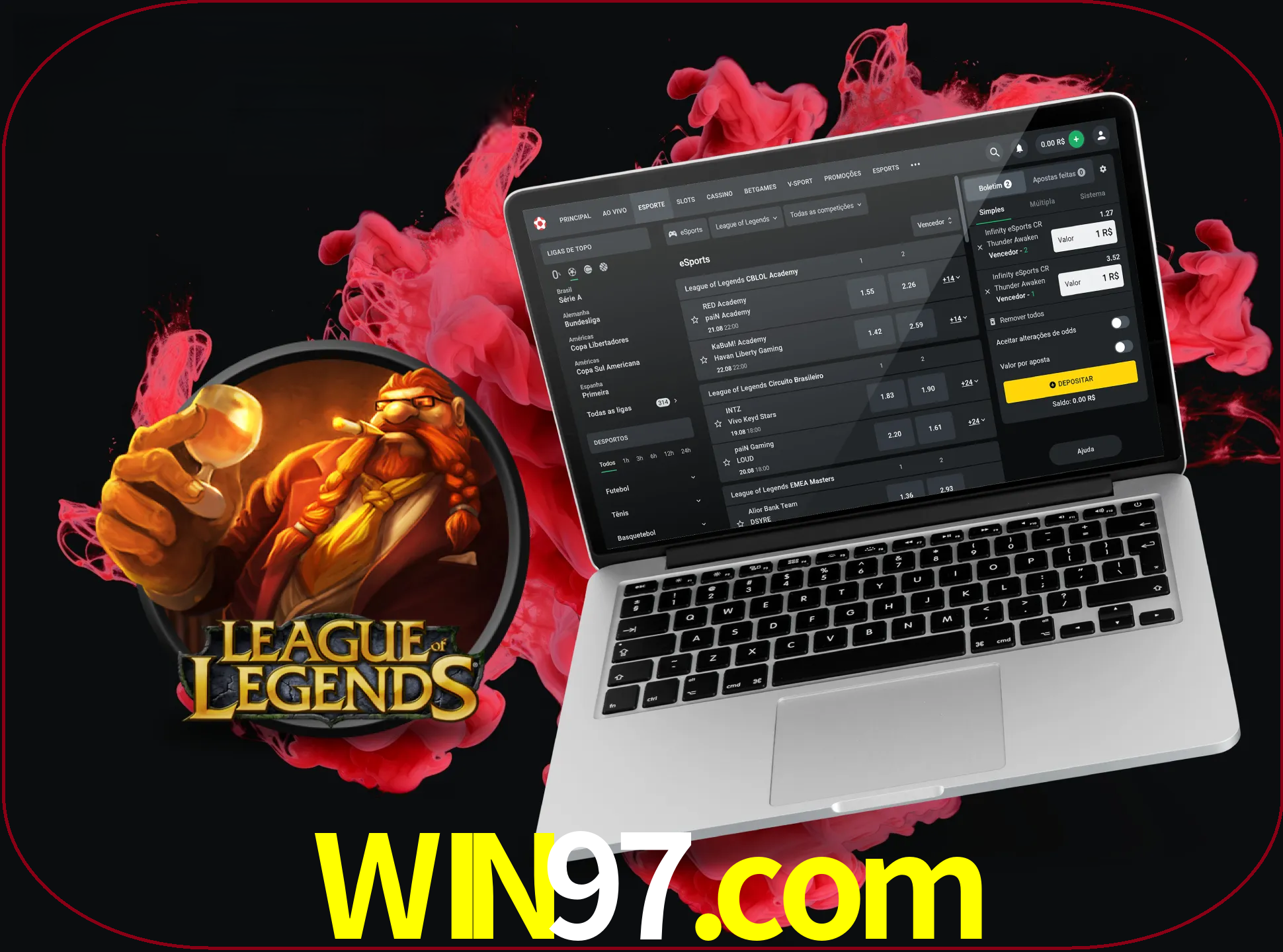 Se é um fã deste jogo, muitos torneios fantásticos que o vão surpreender estão disponíveis no win97.