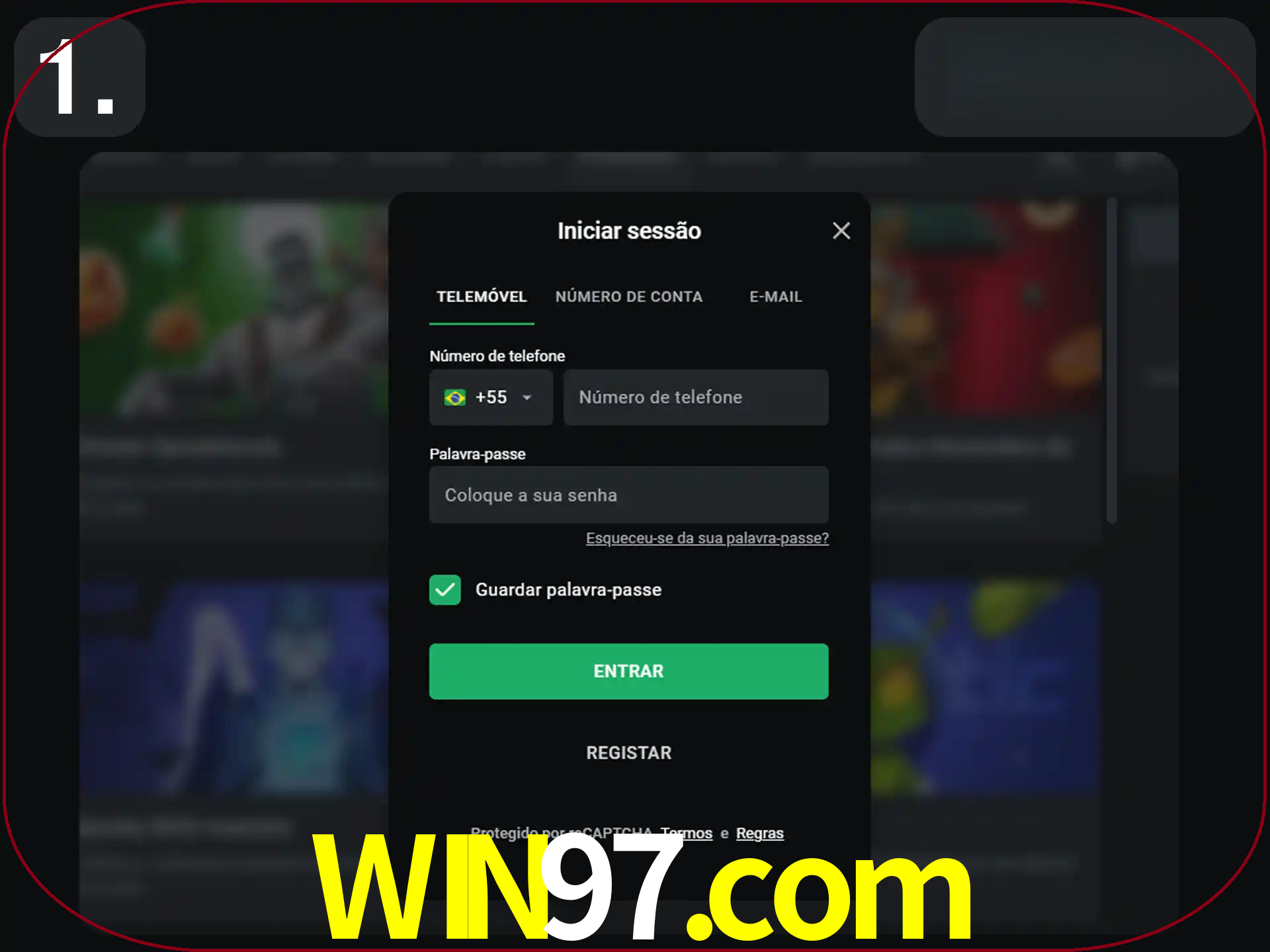 Acesse o site.